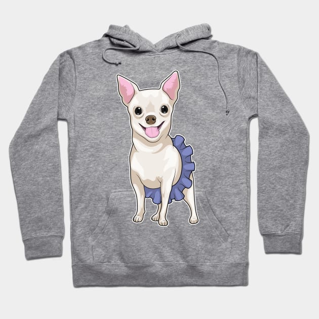 Chihuahua Ballerina Ballet Hoodie by Markus Schnabel